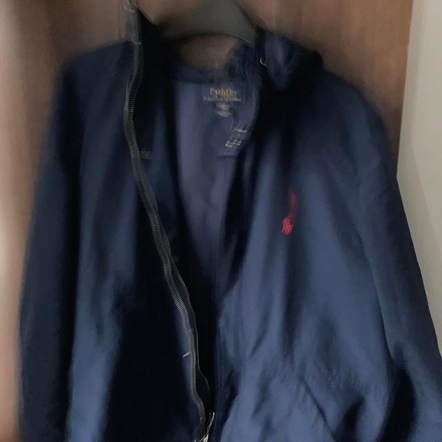 Ralph Lauren Men's Raincoat - Navy - S on Productcaster.