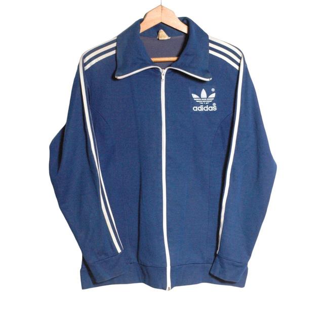 Adidas Men's Casual Jacket - Blue - M on Productcaster.