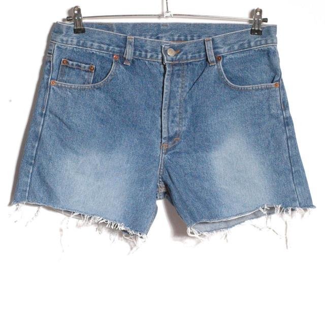 Levi's Women's Shorts - Blue - 34" on Productcaster.