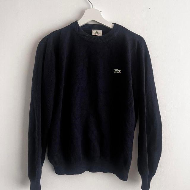 Lacoste Men's Jumper - Navy/Blue - S on Productcaster.