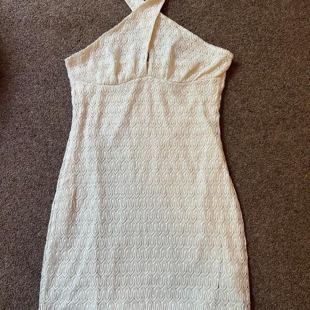 H&M Women's Bodycon Dress - White - 10 on Productcaster.