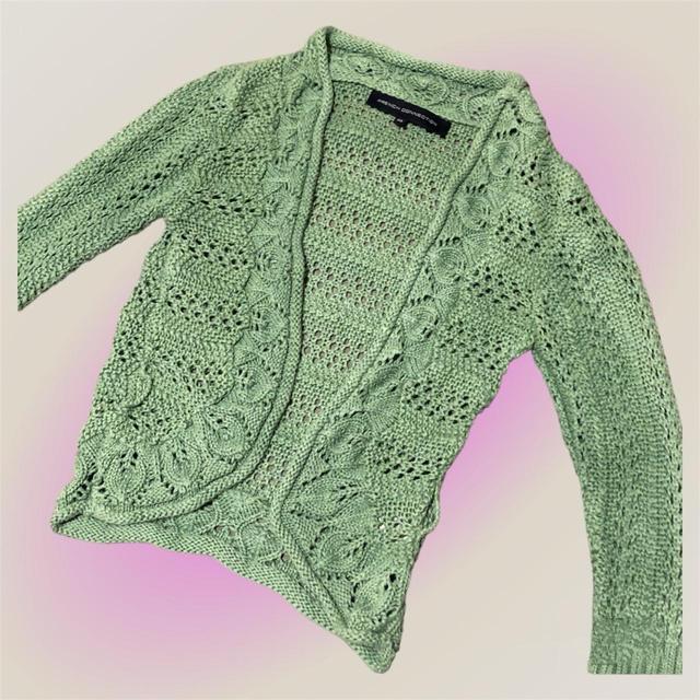 French Connection Women's Cardigan - Green - XS on Productcaster.