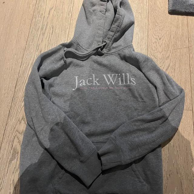 Jack Wills Women's Hoodie - Grey - 10 on Productcaster.