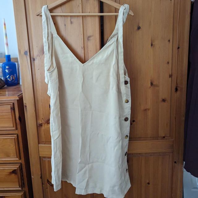 Topshop Women's Dress - Tan - 14 on Productcaster.