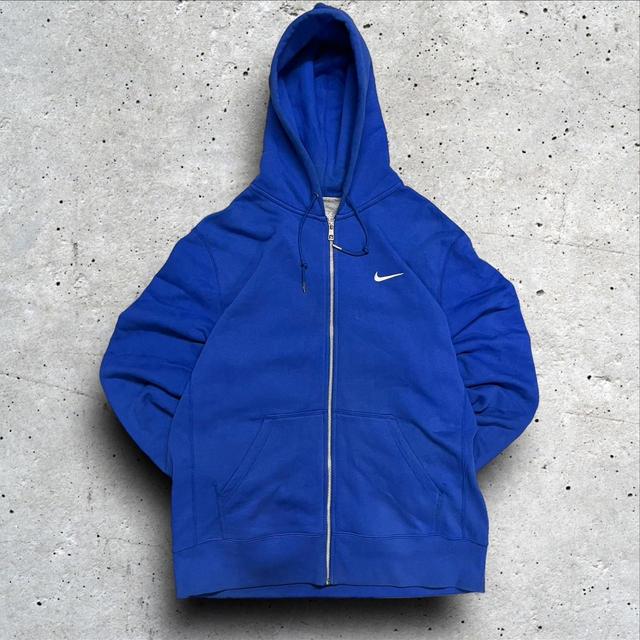 Nike Men's Hoodie - Blue - XL on Productcaster.