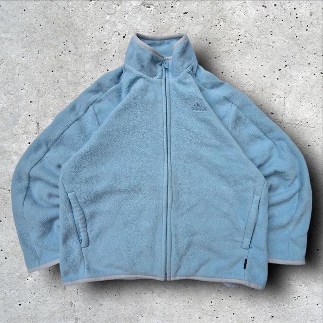 Adidas Women's Sweatshirt - Blue - XS on Productcaster.