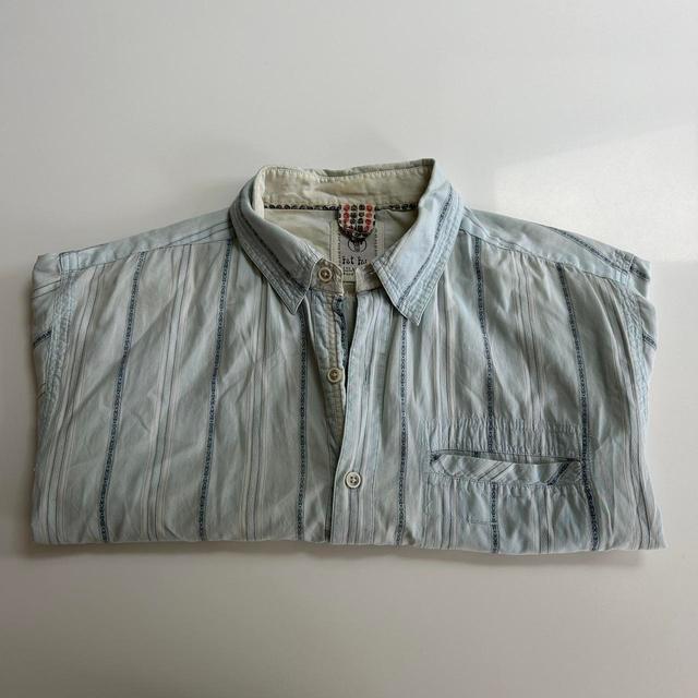 FatFace Men's Shirt - Blue - XL on Productcaster.