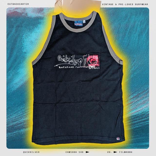 Quiksilver Men's Vest - Black - L on Productcaster.