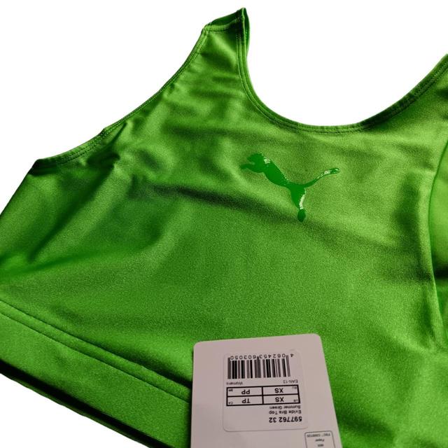 Puma Women's Crop top - Green - XS on Productcaster.