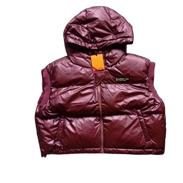 Ellesse Women's Top - Burgundy/Purple - XL on Productcaster.