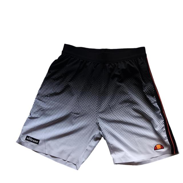 Ellesse Men's Shorts - Silver/Black - XL on Productcaster.