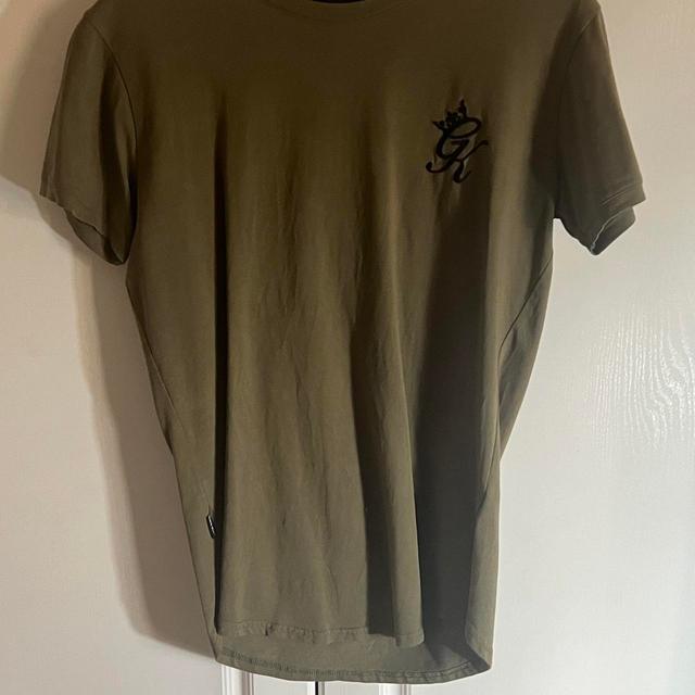 Gym King Men's T-shirt - Khaki - S on Productcaster.