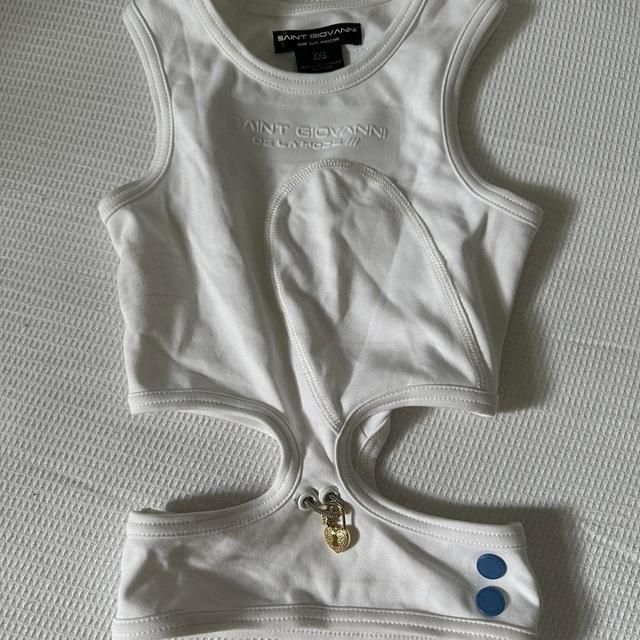 Women's Crop top - White - 4 on Productcaster.