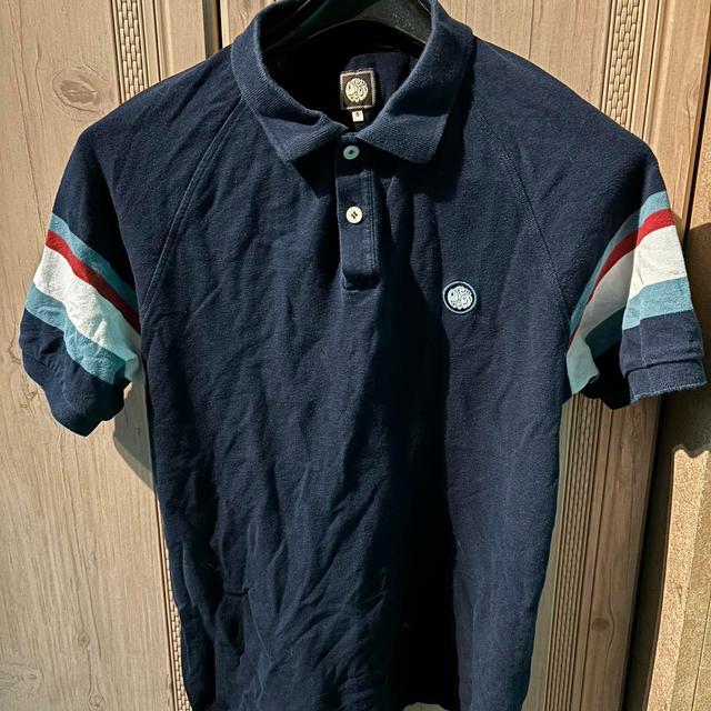 Pretty Green Men's Polo shirt - Navy - S on Productcaster.