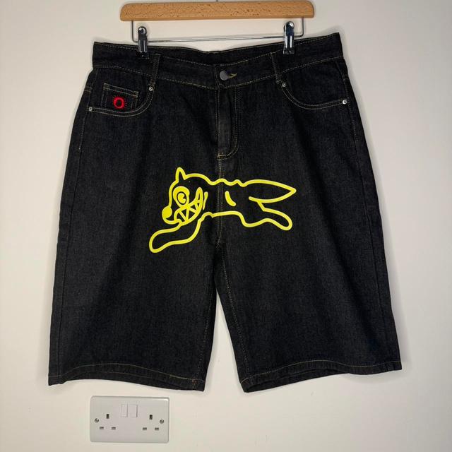 Billionaire Boys Club Men's Shorts - Black/Yellow - XL on Productcaster.