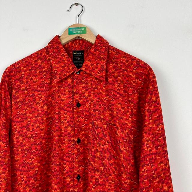 Vintage Men's Shirt - Red - L on Productcaster.