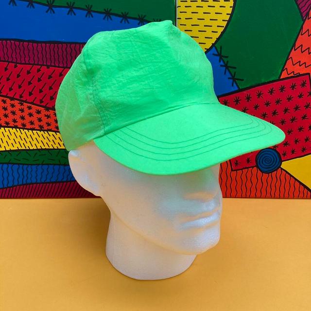 Vintage Men's Caps - Green on Productcaster.