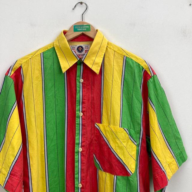 Vintage Men's Shirt - Yellow - S on Productcaster.