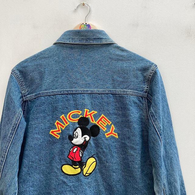 Disney Men's Shacket Jacket - Blue/Multi - S on Productcaster.