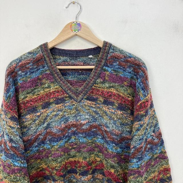 Vintage Men's Jumper - Multi - XL on Productcaster.