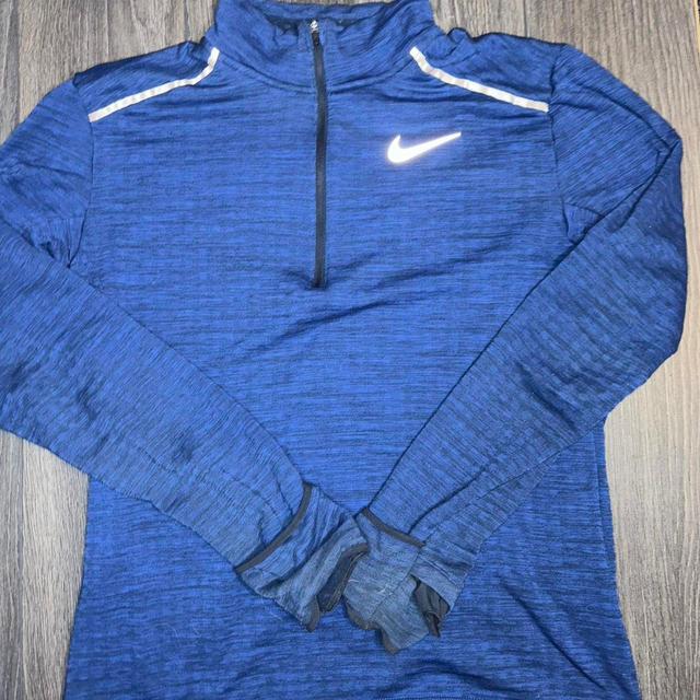 Nike Men's Sweatshirt - Blue - M on Productcaster.