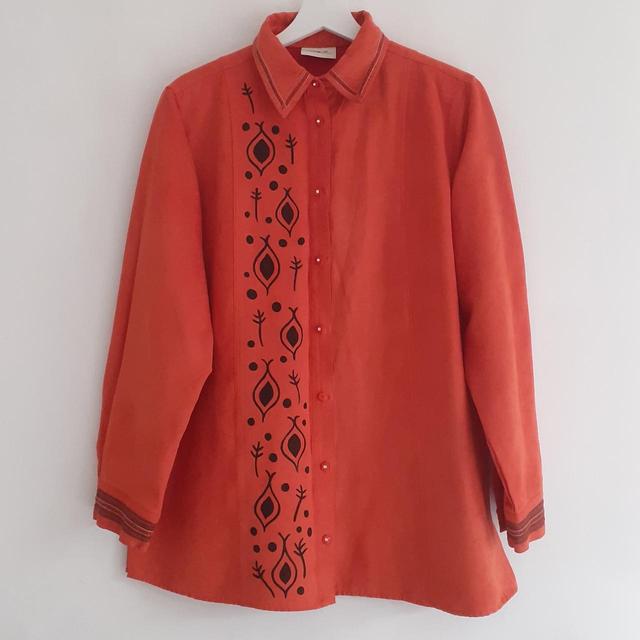 Reworked Women's Shirt - Orange - 14 on Productcaster.