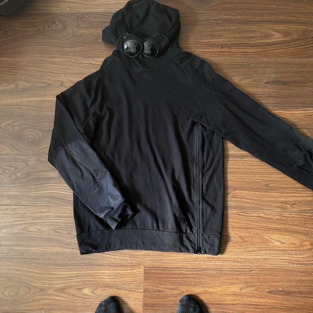 CP Company Men's Hoodie - Black - XL on Productcaster.