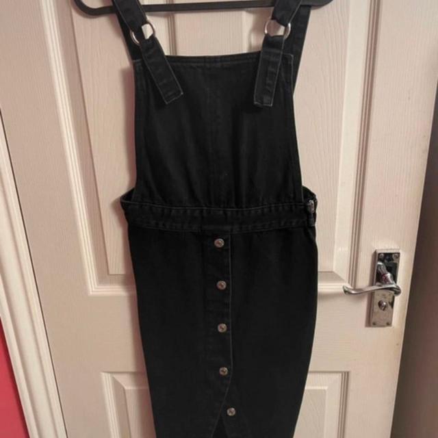 Topshop Women's Dungarees - Black - UK 10 on Productcaster.