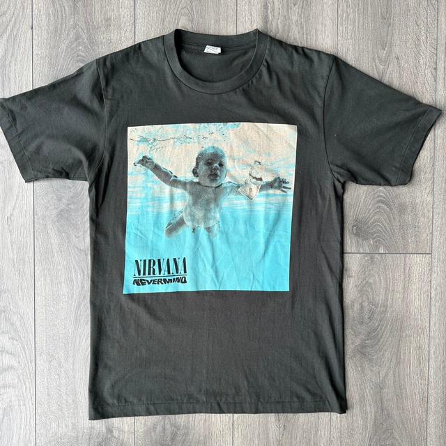 Vintage Men's T-shirt - Black - M on Productcaster.