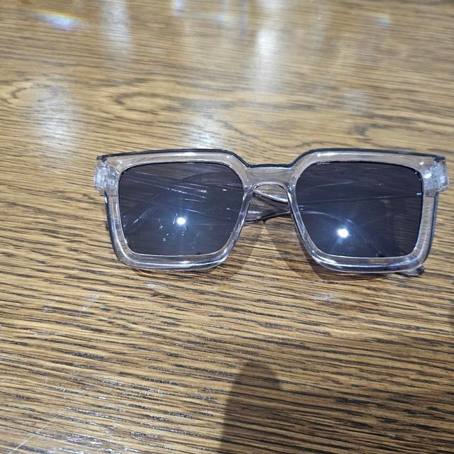 Men's Sunglasses - Black/Silver on Productcaster.