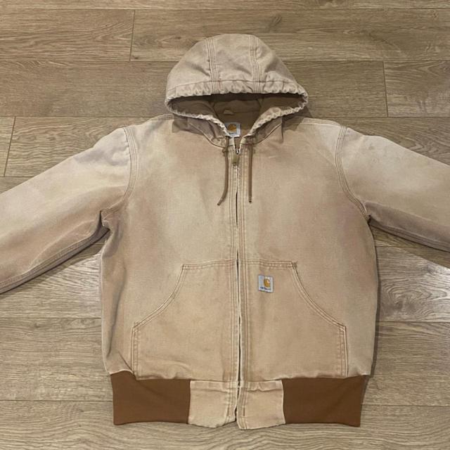 Carhartt Men's Bomber Jacket - Tan - M on Productcaster.