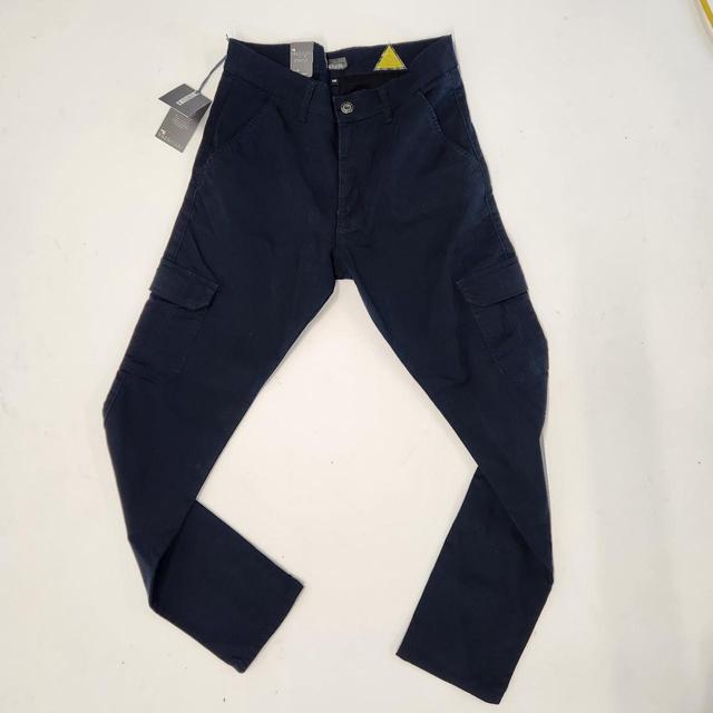 Men's Trousers - Navy - S on Productcaster.