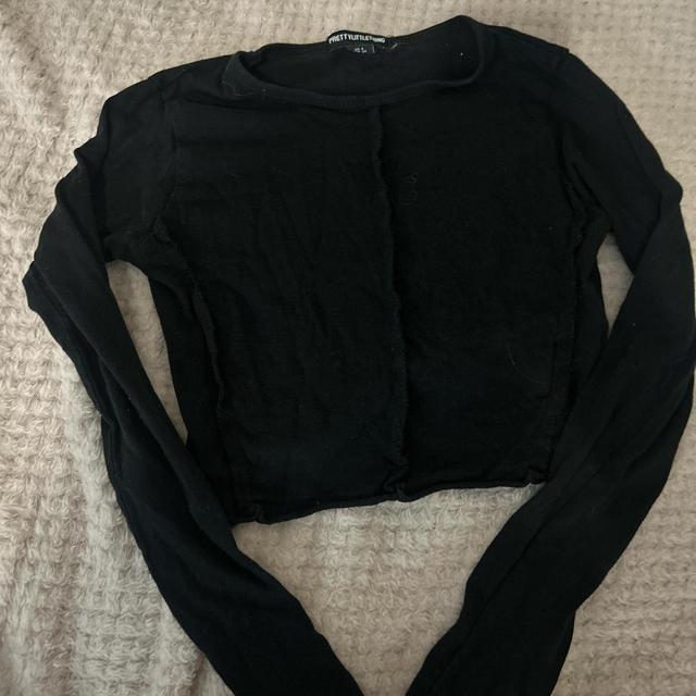 Women's Crop top - Black - 6 on Productcaster.