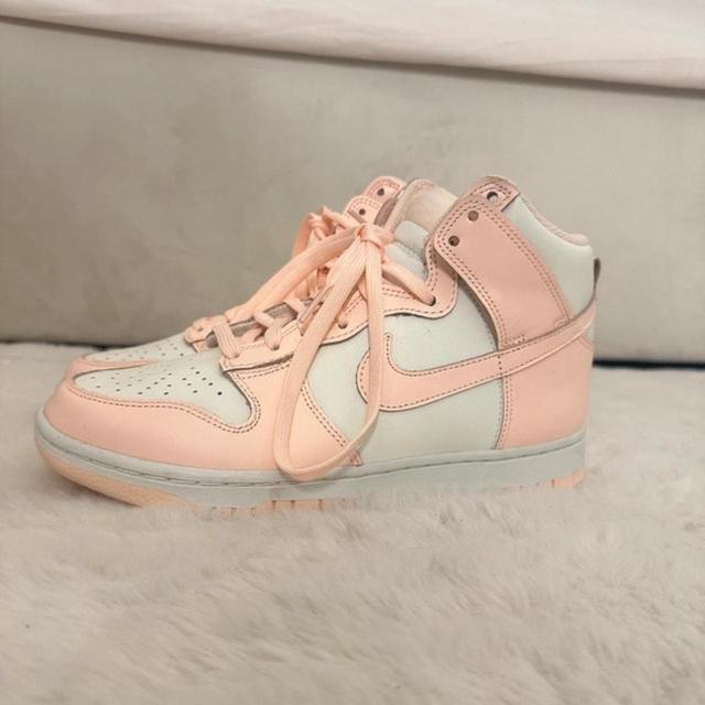 Nike Women's Trainers - Pink/White - UK 5.5 on Productcaster.