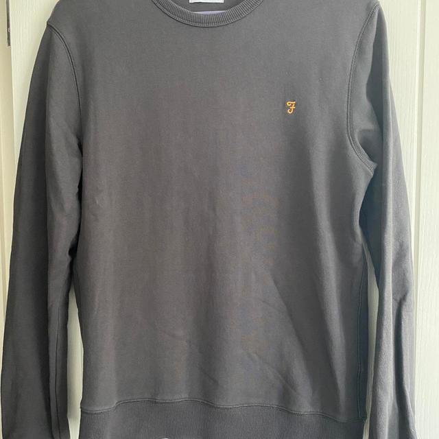 Farah Men's Sweatshirt - Grey - M on Productcaster.