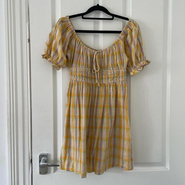 Urban Outfitters Women's Dress - Yellow - S on Productcaster.