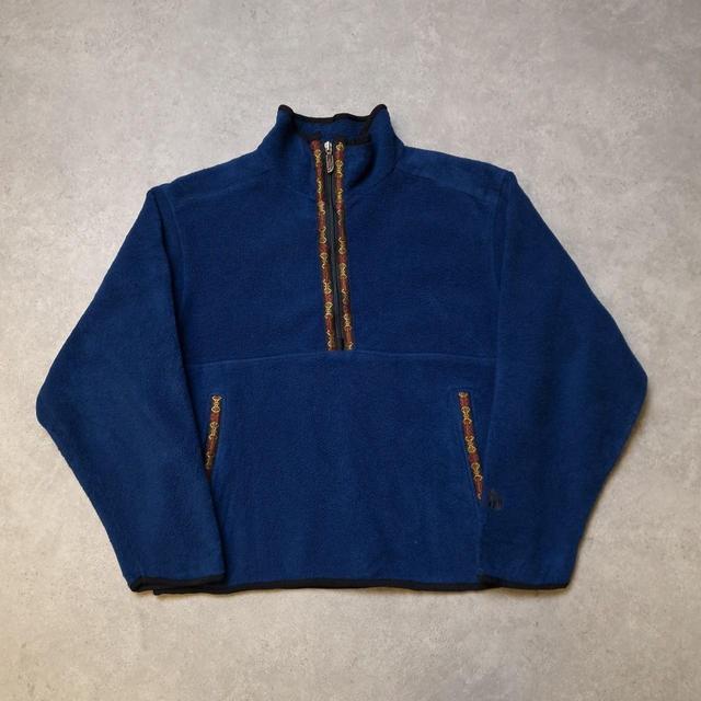 The North Face Men's Top - Blue - M on Productcaster.