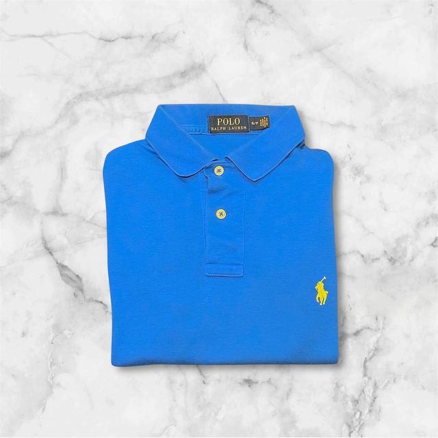 Ralph Lauren Men's Polo shirt - Blue - M on Productcaster.