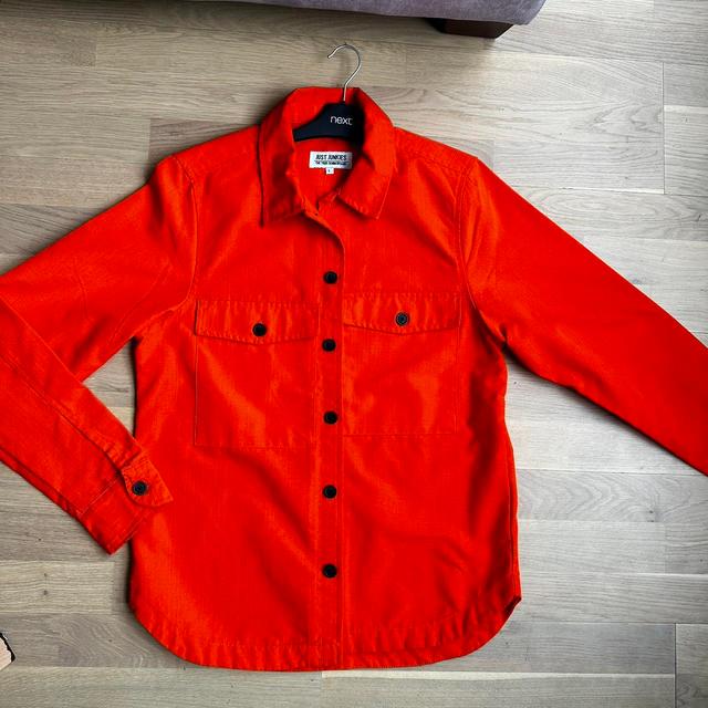 Designer Men's Shirt - Orange/Red - L on Productcaster.