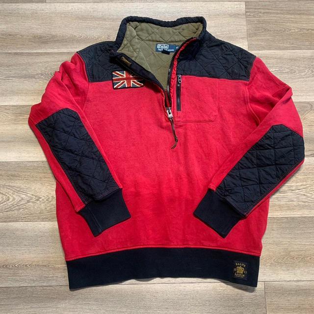 Ralph Lauren Men's Sweatshirt - Red - XL on Productcaster.