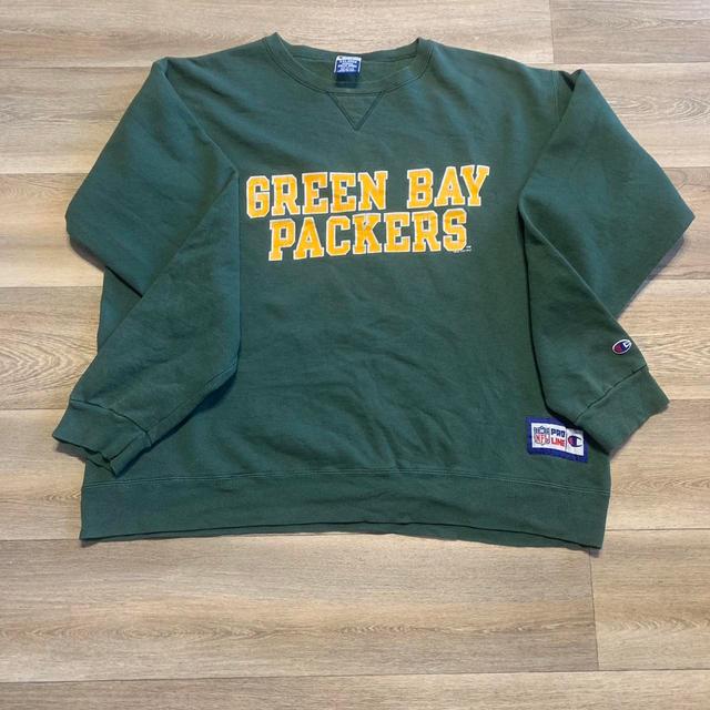 NFL Men's Sweatshirt - Green - XXL on Productcaster.