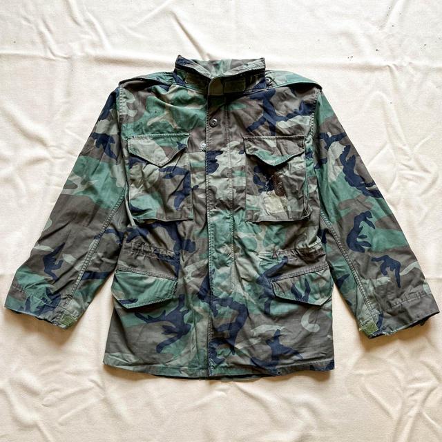 Vintage Men's Cotton Jacket - Multi - S on Productcaster.