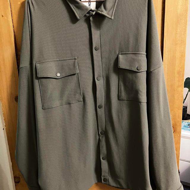 Collusion Men's Shirt - Khaki/Grey - M on Productcaster.