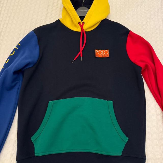 Polo Ralph Lauren Men's Hoodie - Multi/Navy - S on Productcaster.