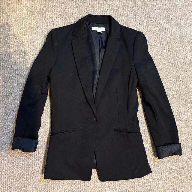 H&M Women's Blazer Jacket - Black - UK 8 on Productcaster.