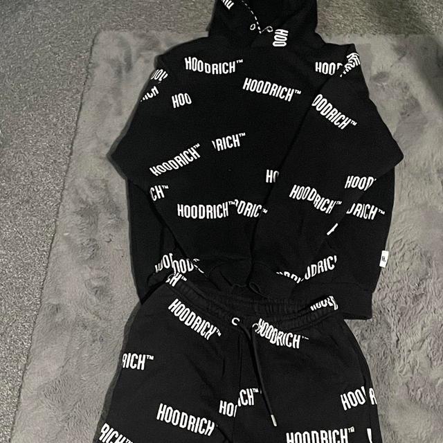 Hoodrich Women's Hoodie - Black/White - S on Productcaster.