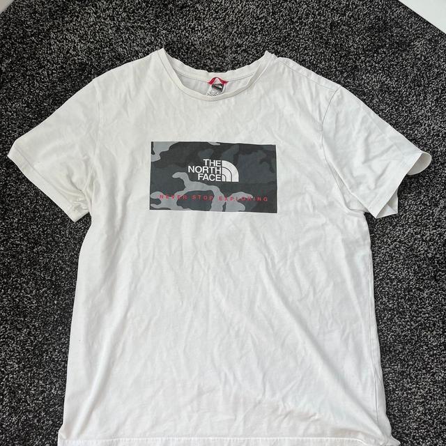 The North Face Men's T-shirt - White - L on Productcaster.