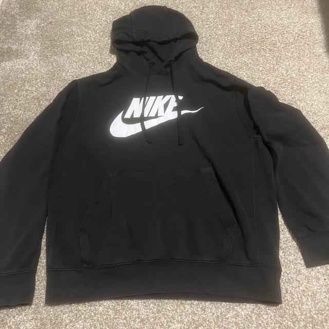 Nike Men's Hoodie - Black - M on Productcaster.