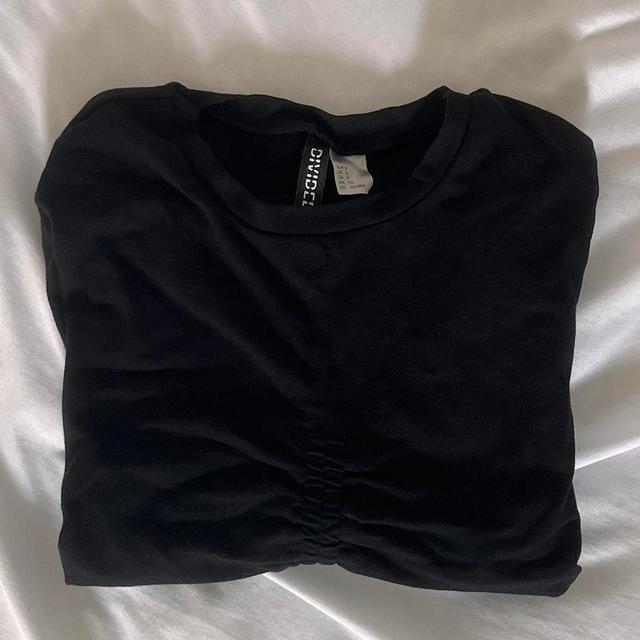 H&M Women's Crop top - Black - S on Productcaster.