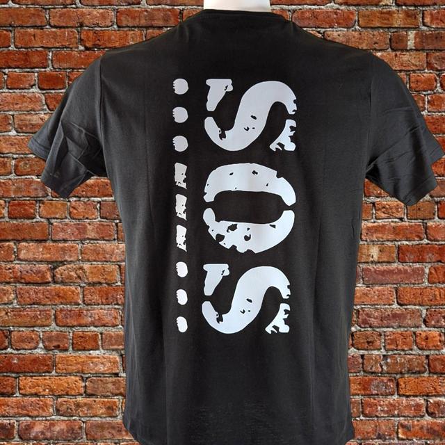 Custom Men's T-shirt - Black - XL on Productcaster.